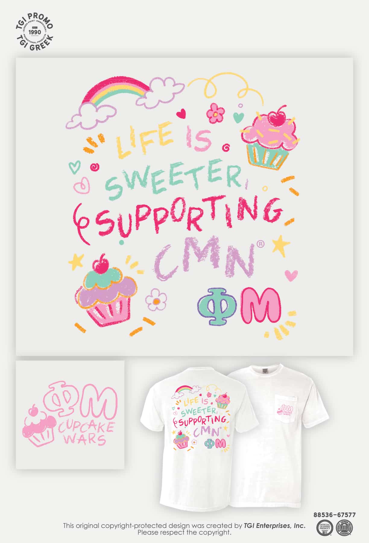 Phi Mu – TRANS Cupcake Wars