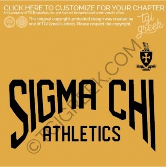 Sigma Chi – SFU Athletic Tee