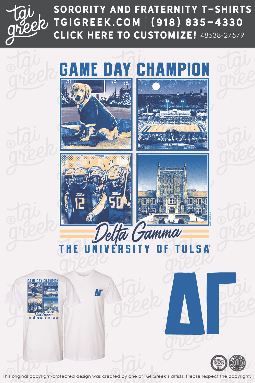 Delta Gamma – TU Game Day Champions