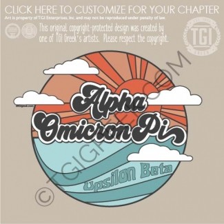 Alpha Omicron Pi-UA pr Sweatshirt
