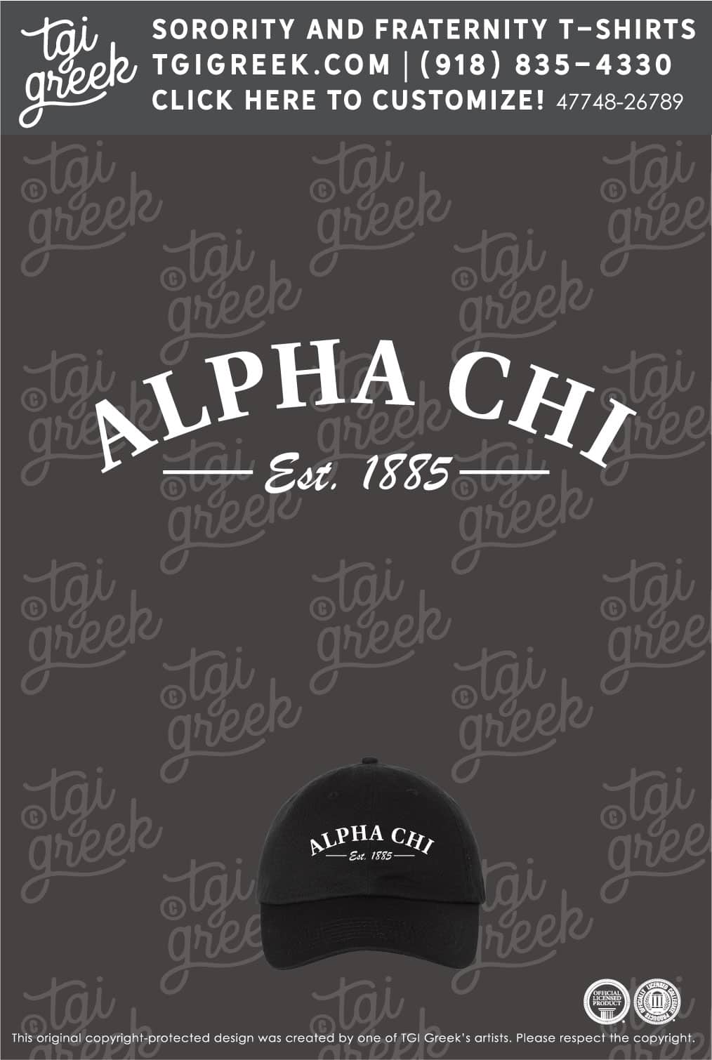 Alpha Chi Omega – TX TECH Hat PR