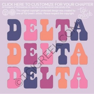 Delta Delta Delta – UTD pr Sweatshirt