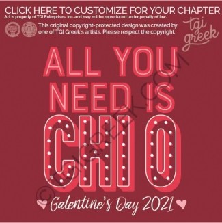 Chi Omega – ECU Galentines