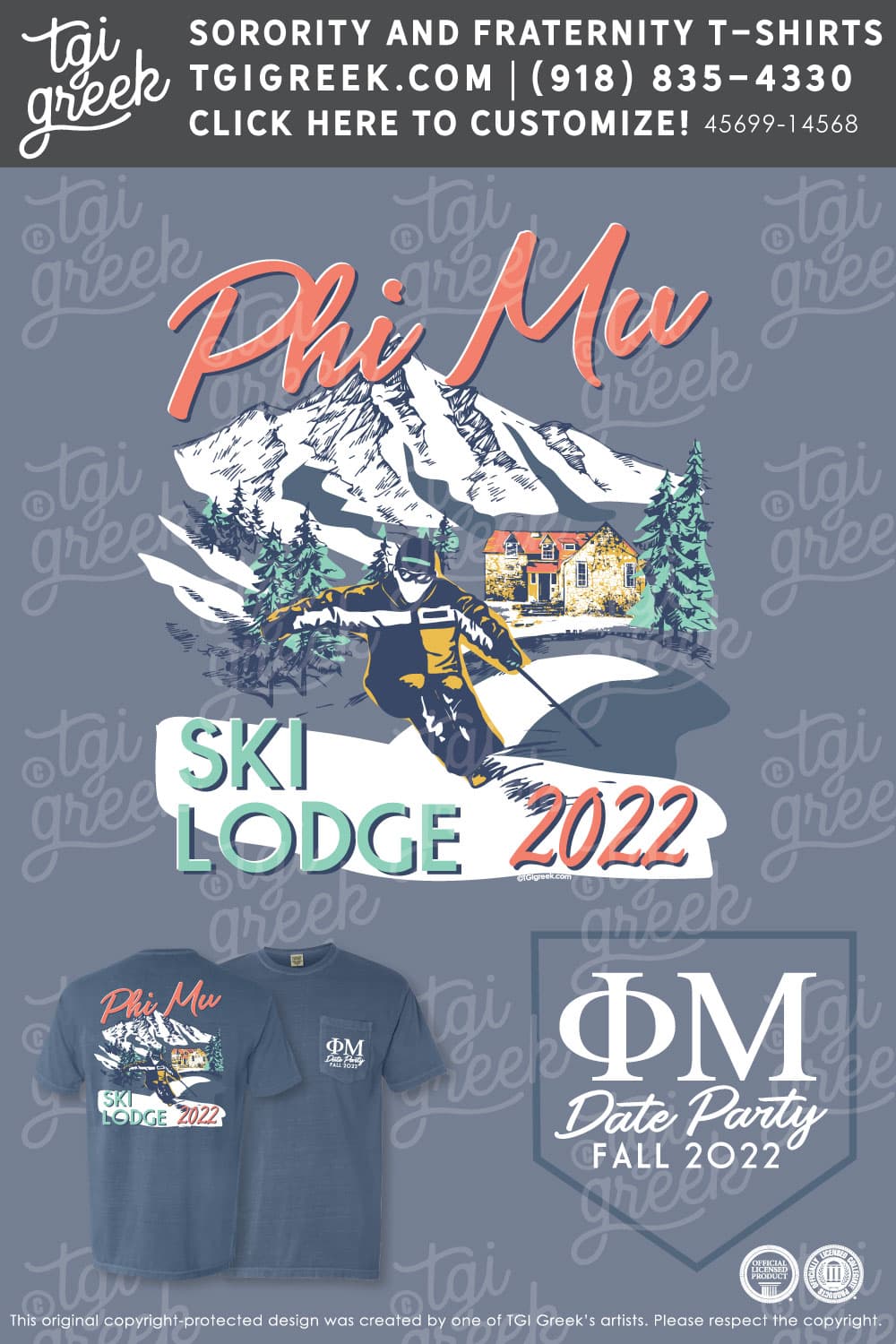 Phi Mu – TROY Ski Lodge Date Party