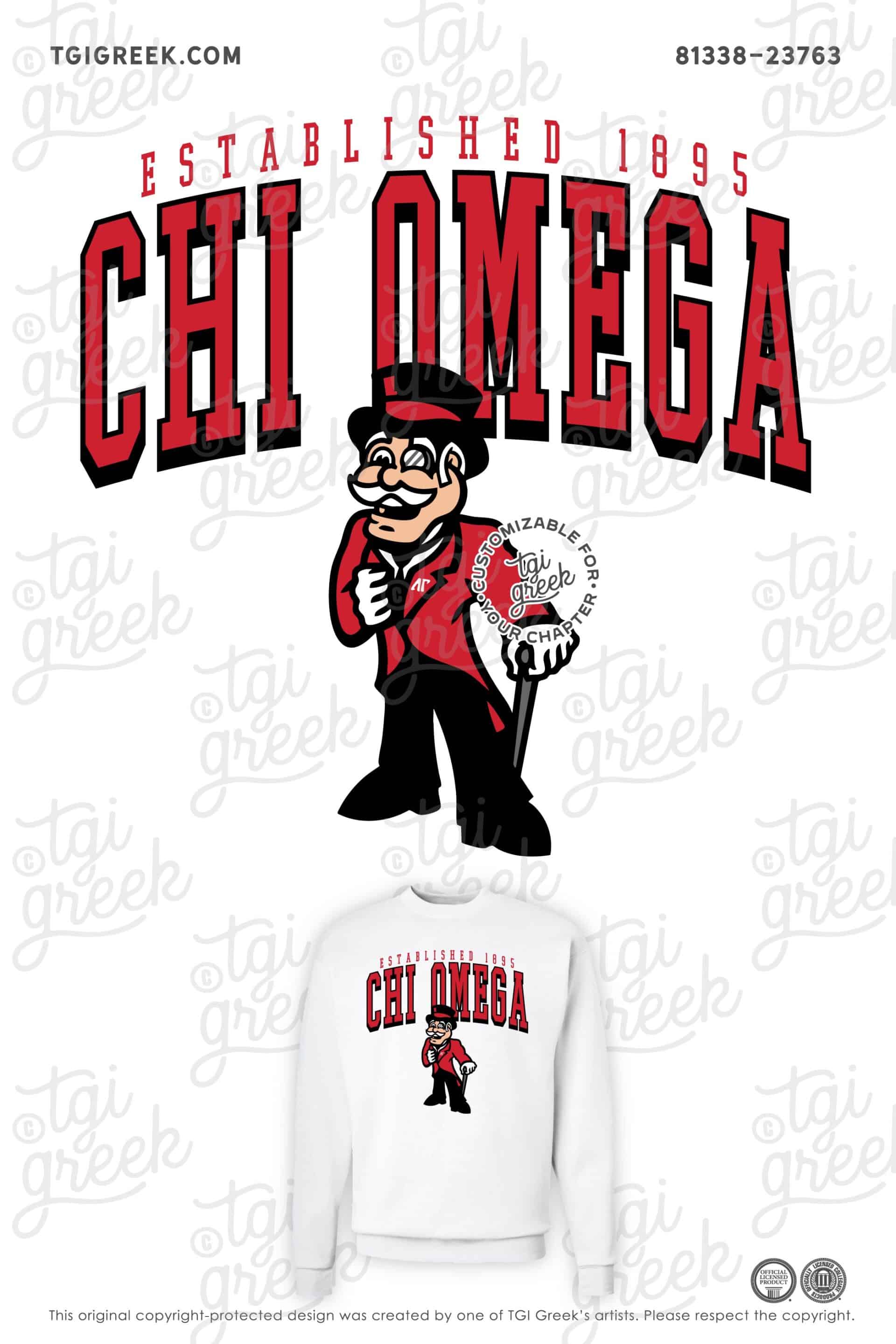 Chi Omega – APSU Sweatshirt