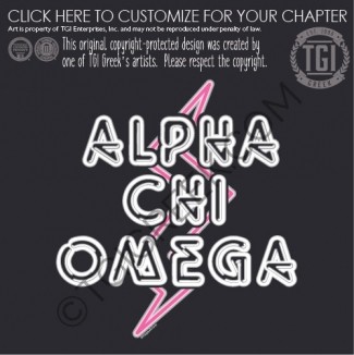 Alpha Chi Omega – Lightning Bolt