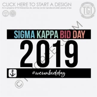 TGI-Sigma Kappa Color Run Bid Day
