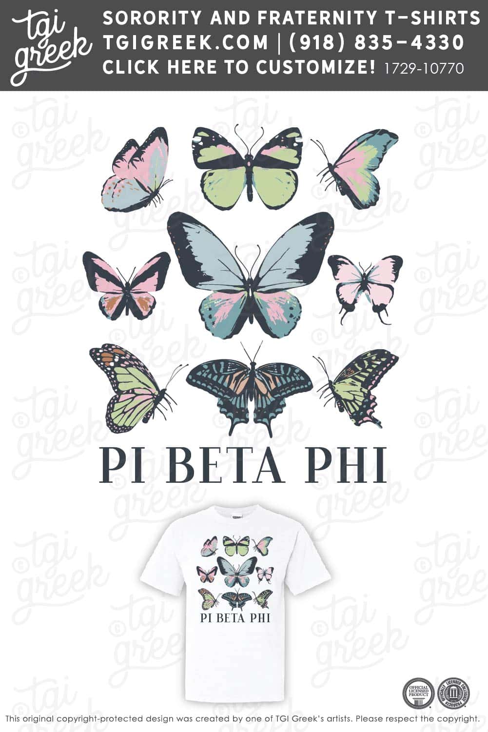 TGI – Pi Beta Phi Butterflies