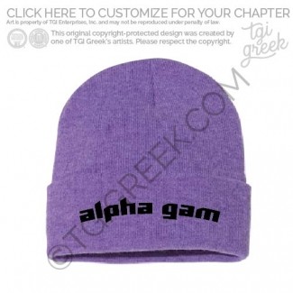 Alpha Gamma Delta – TSU Beanie