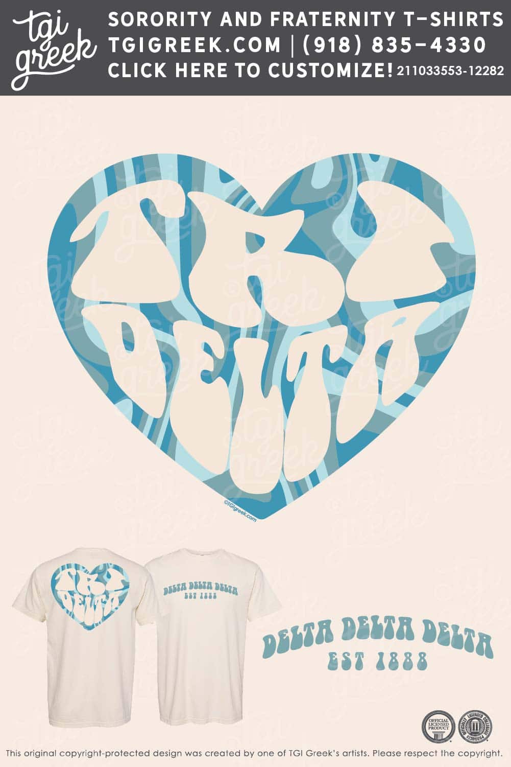 Delta Delta Delta – Heart