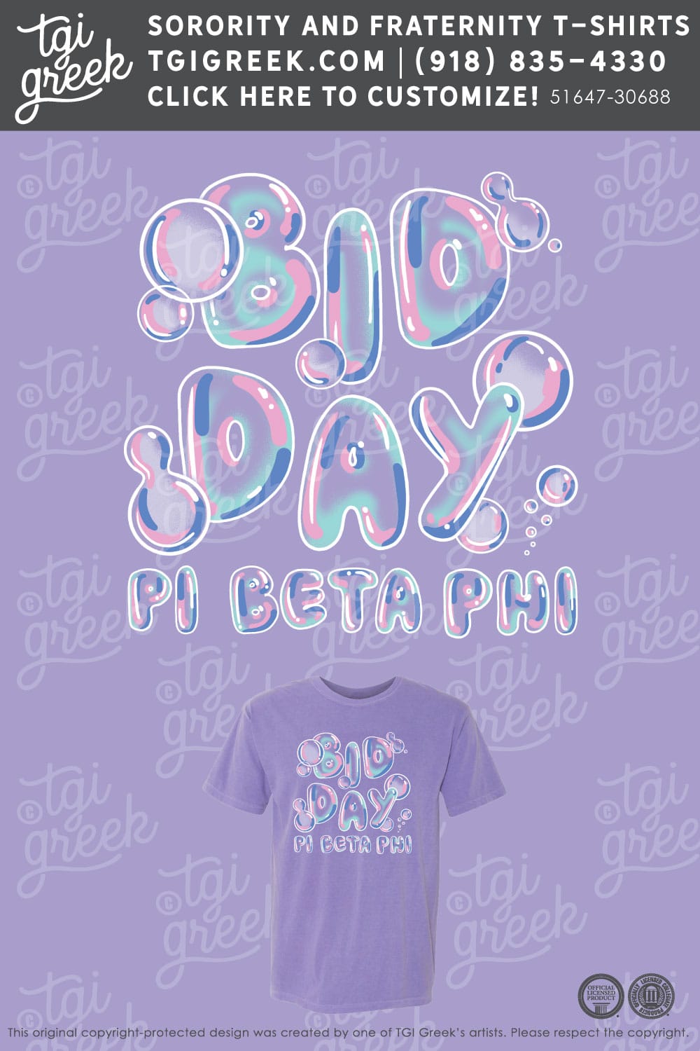 TGI – Pi Beta Phi Soap Bid Day