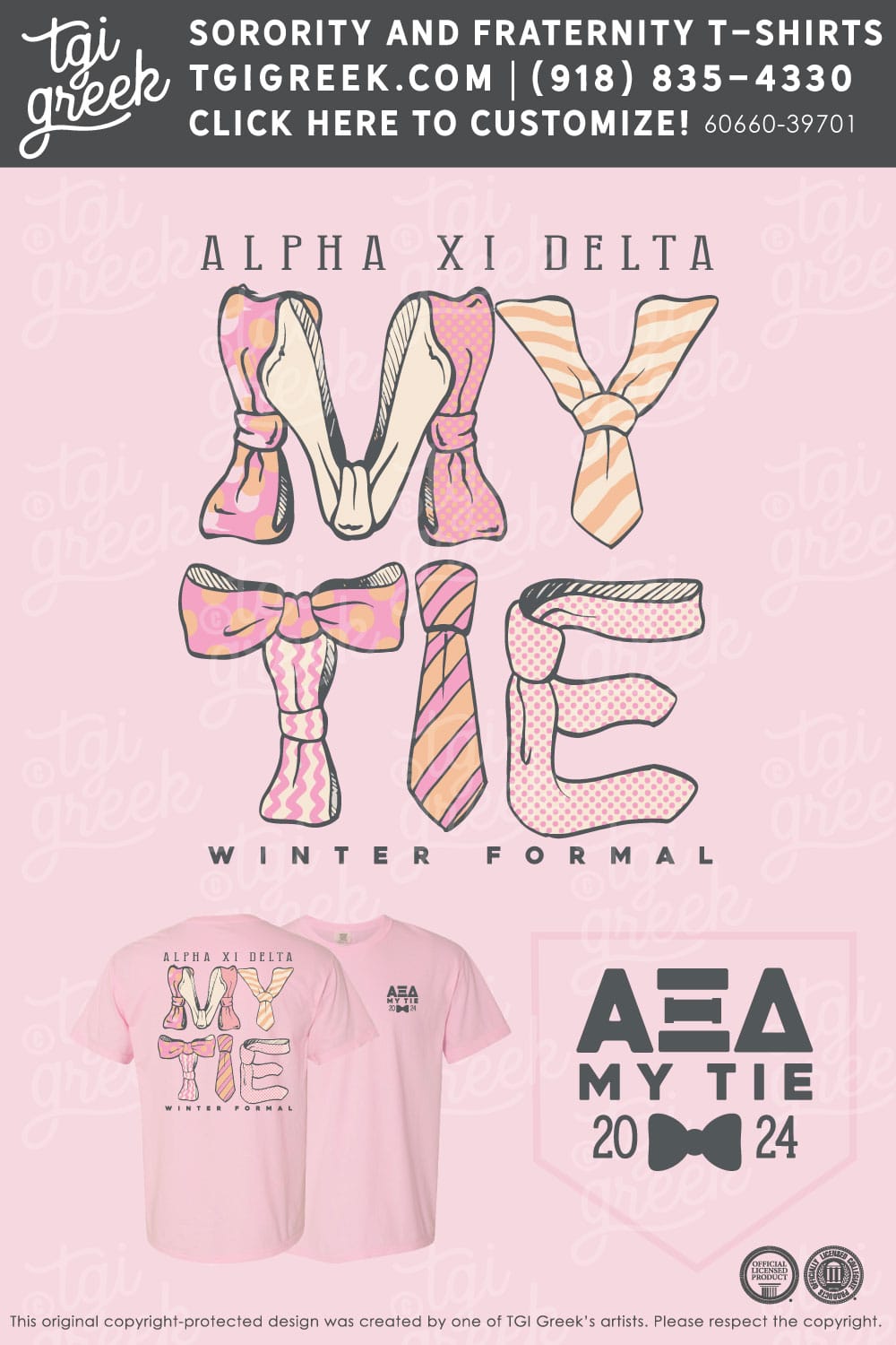 Alpha Xi Delta – PURD My Tie