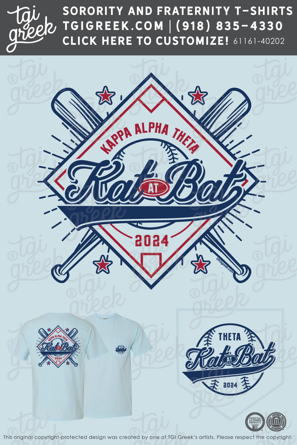 Kappa Alpha Theta – UFL Philanthropy – Kat at Bat