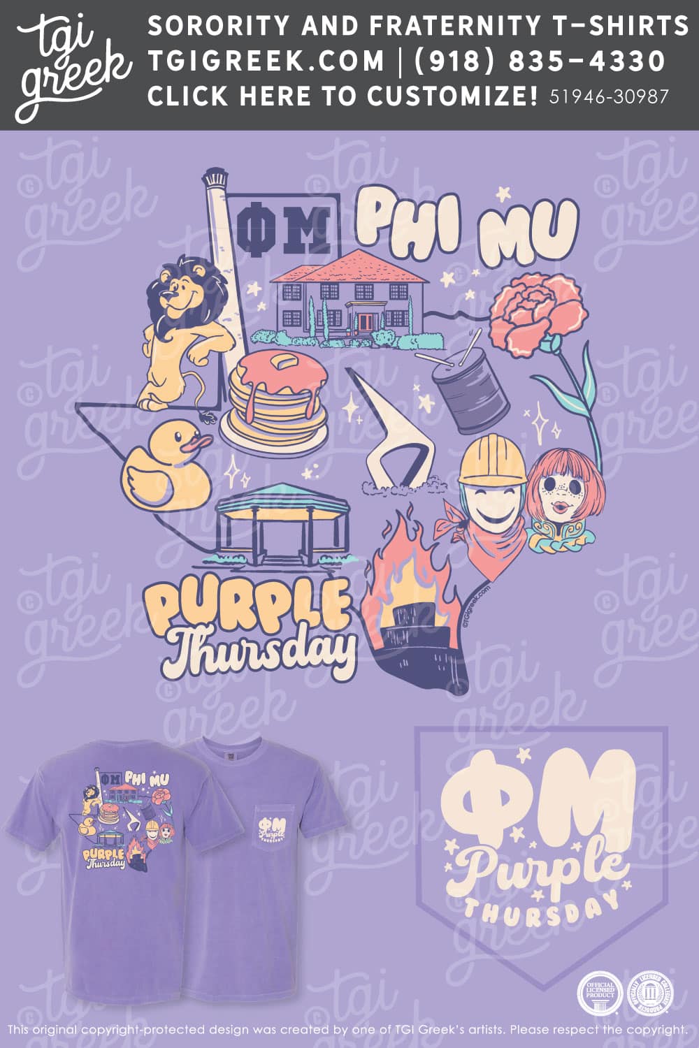 Phi Mu – TSU Purple Thursday