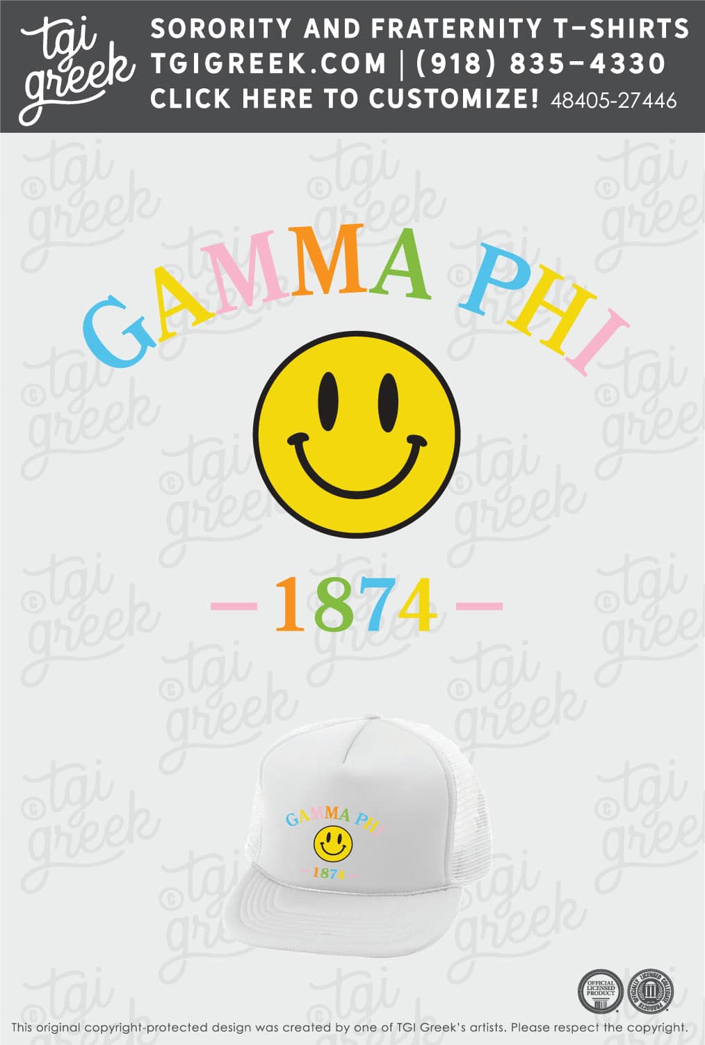 Gamma Phi Beta – OSU Trucker Hat