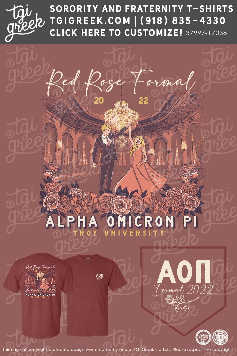 Alpha Omicron Pi – TROY Formal