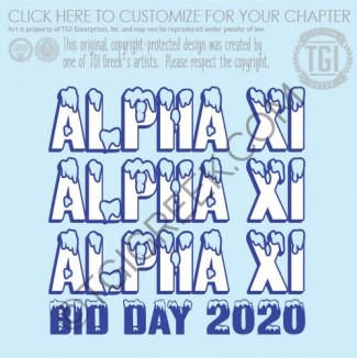 Alpha Xi Delta – Spring Bid Day