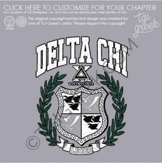 TGI-Delta Chi old School Crest