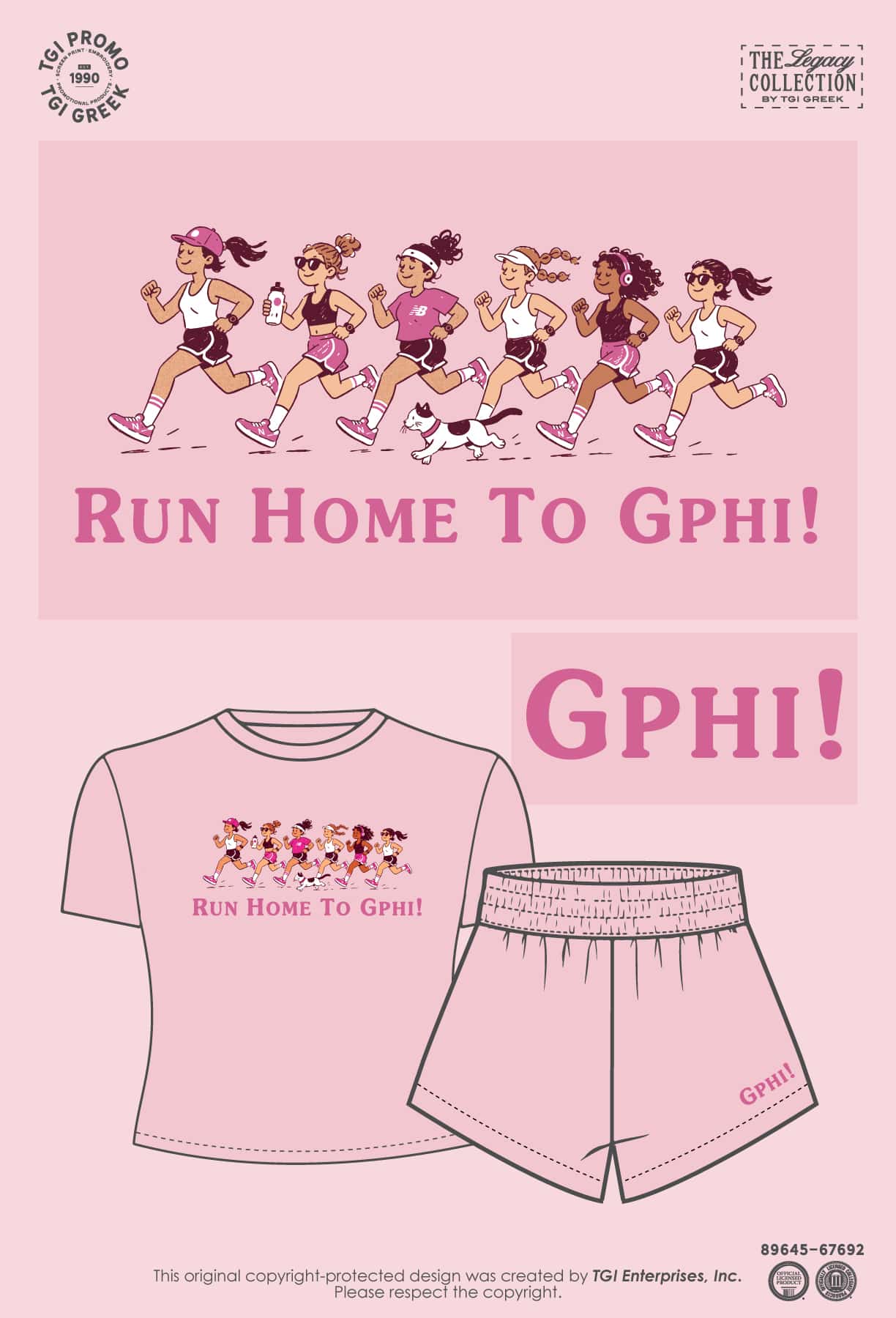 Gamma Phi Beta – TGI Greek New Stock Run
