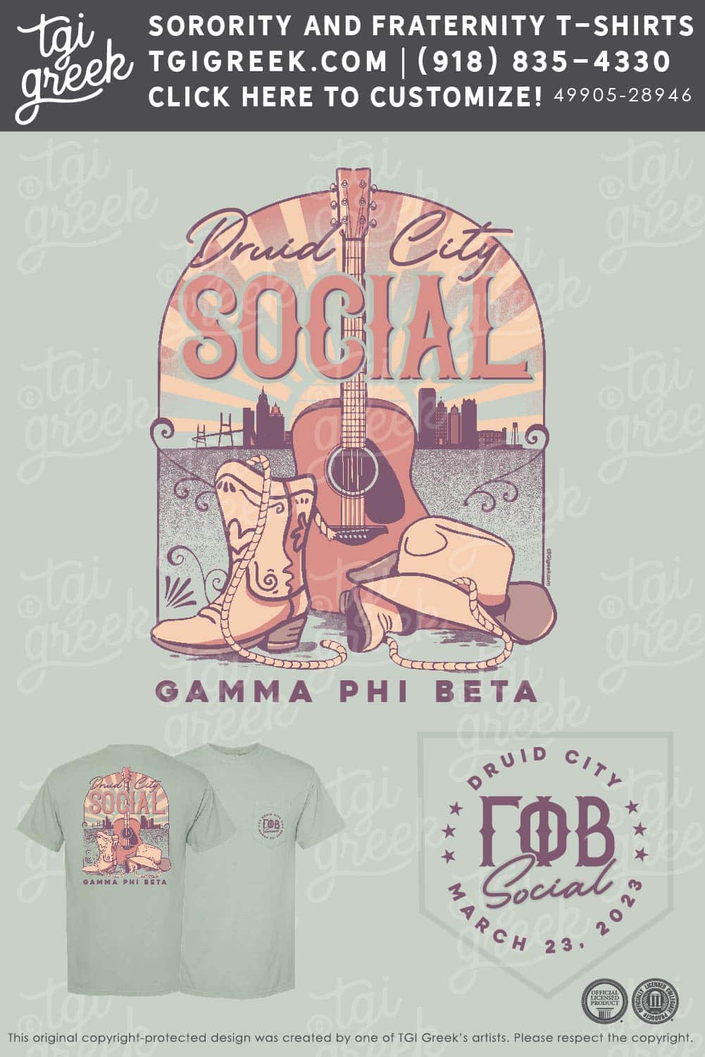 Gamma Phi Beta – UAL CMA’s Date Party
