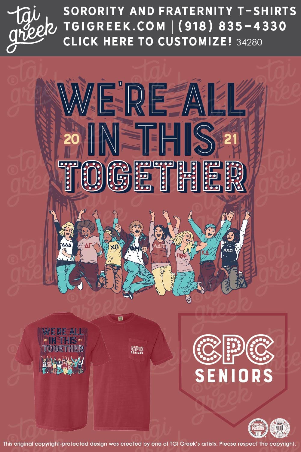 Panhellenic – USM Senior Shirt