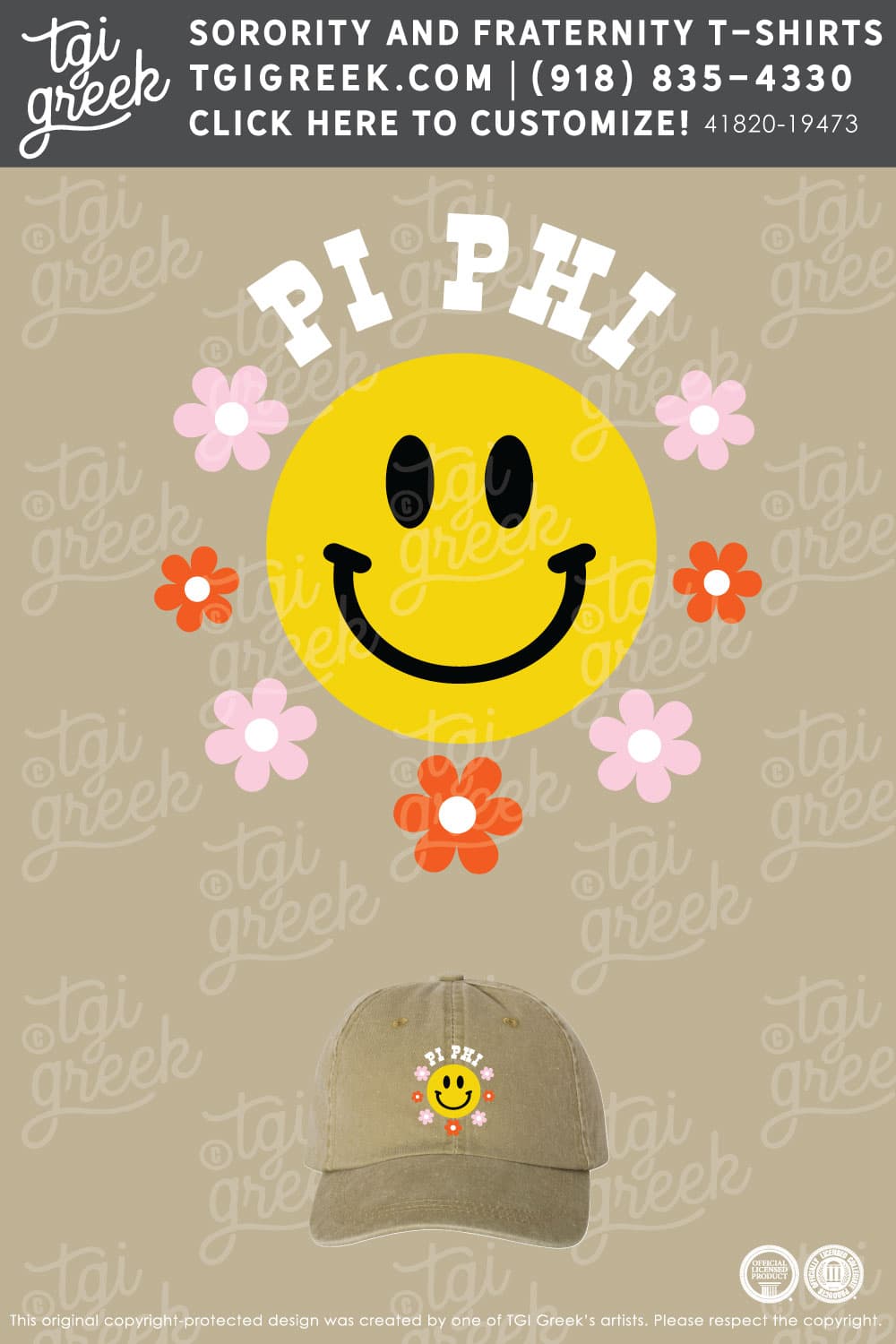 LIVE – Pi Beta Phi Smiley Hat