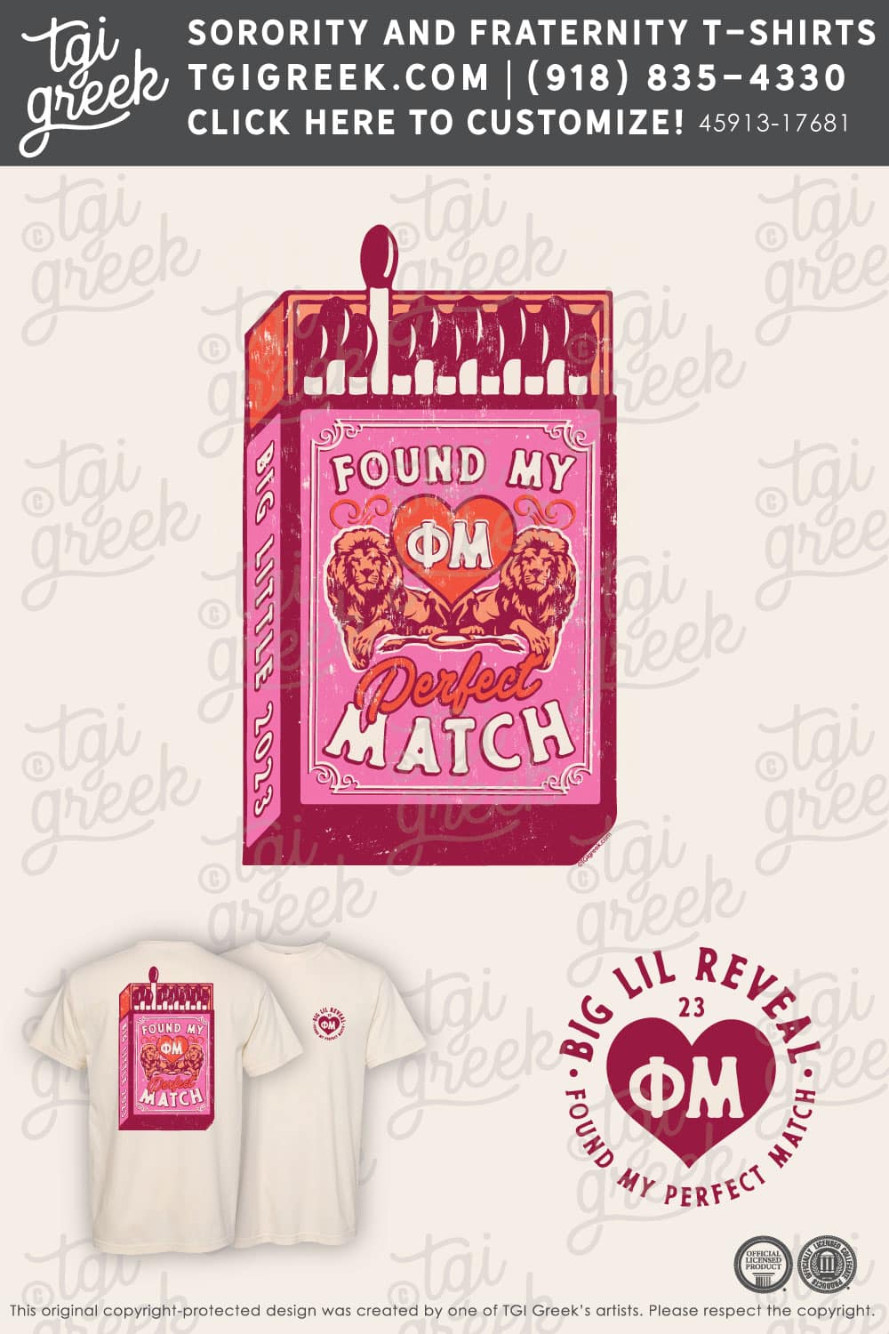 Phi Mu – ULL Big Little Reveal