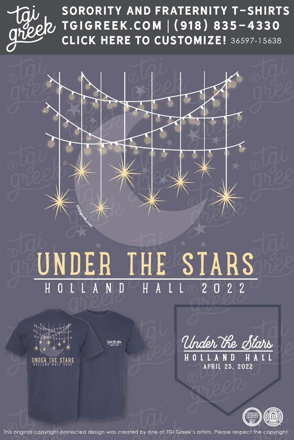 Holland Hall – Under The Stars