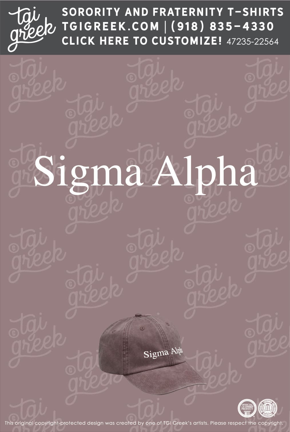 Sigma Alpha – TAMU PR Hat