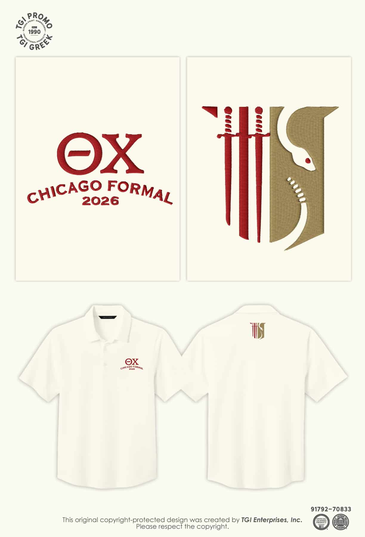 Theta Chi – KU Formal Polos