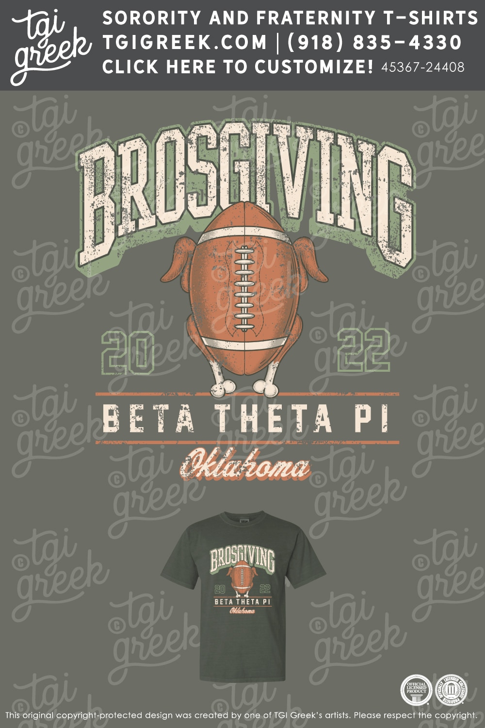 TGI – Beta Theta Pi Brosgiving