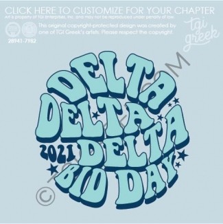Delta Delta Delta – Bid Day