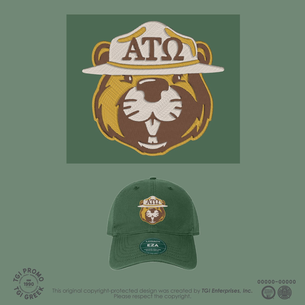 Alpha Tau Omega – SAMF Step Sing Hat