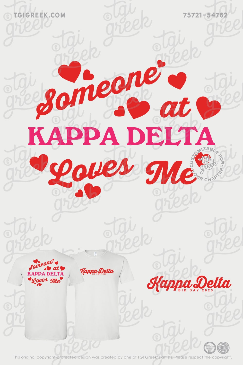 Kappa Delta – MURR Bid Day T-shirt
