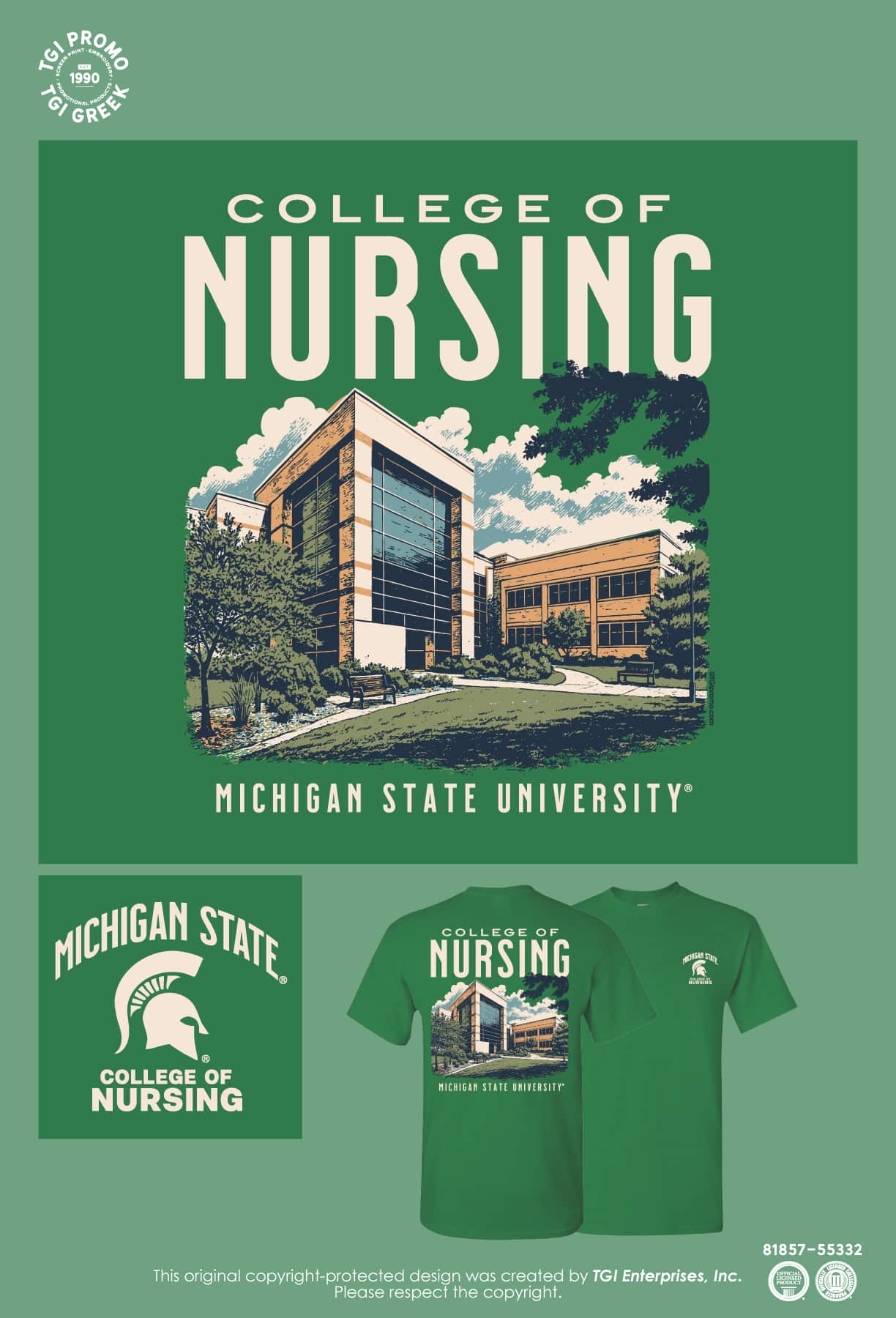 Michigan State University – Nursing School Shirt