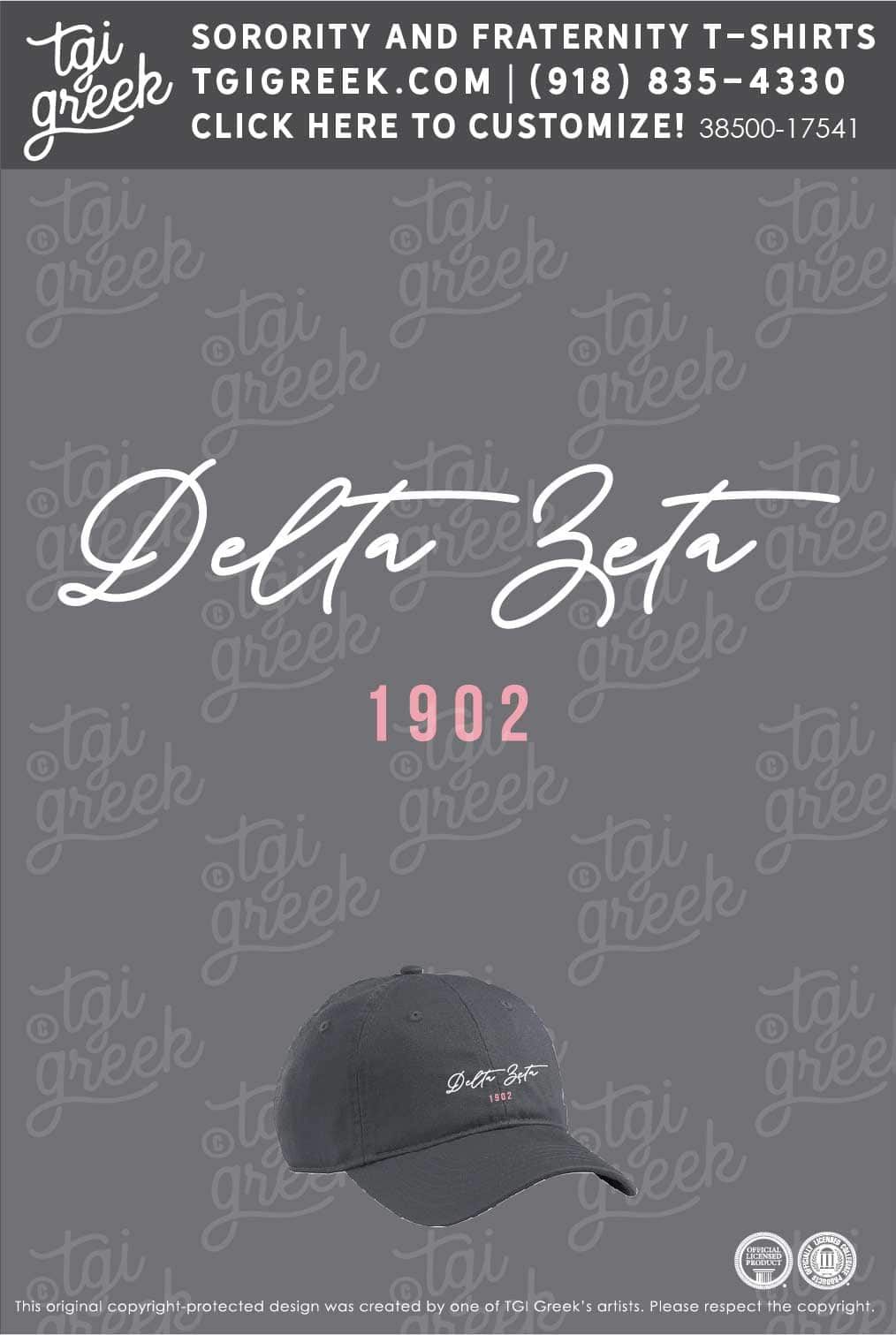 Delta Zeta – UNCW Hat