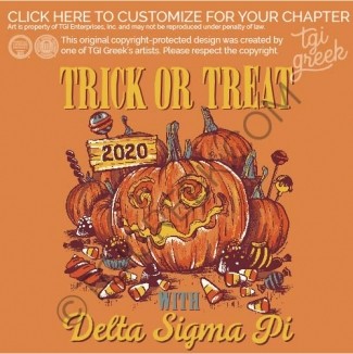 Delta Sigma Pi – FSC halloween Tee