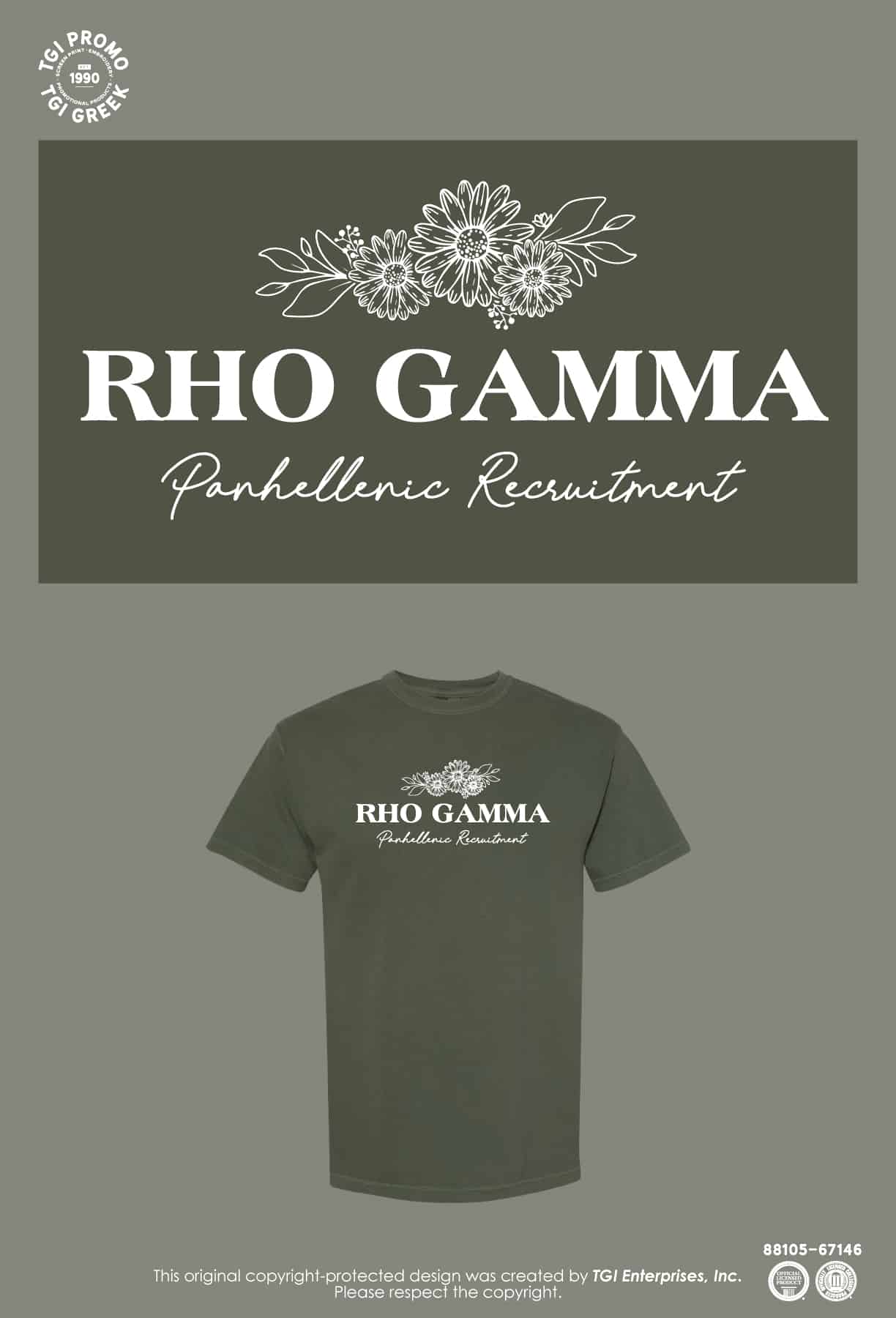 Panhellenic – TOL Summer Shirts