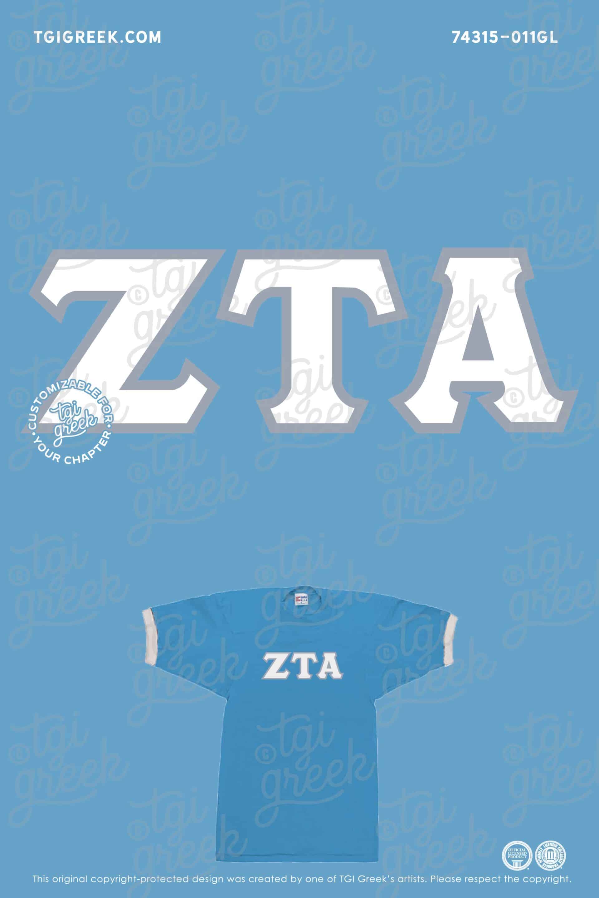 TGI – Zeta Tau Alpha Applique Jersey