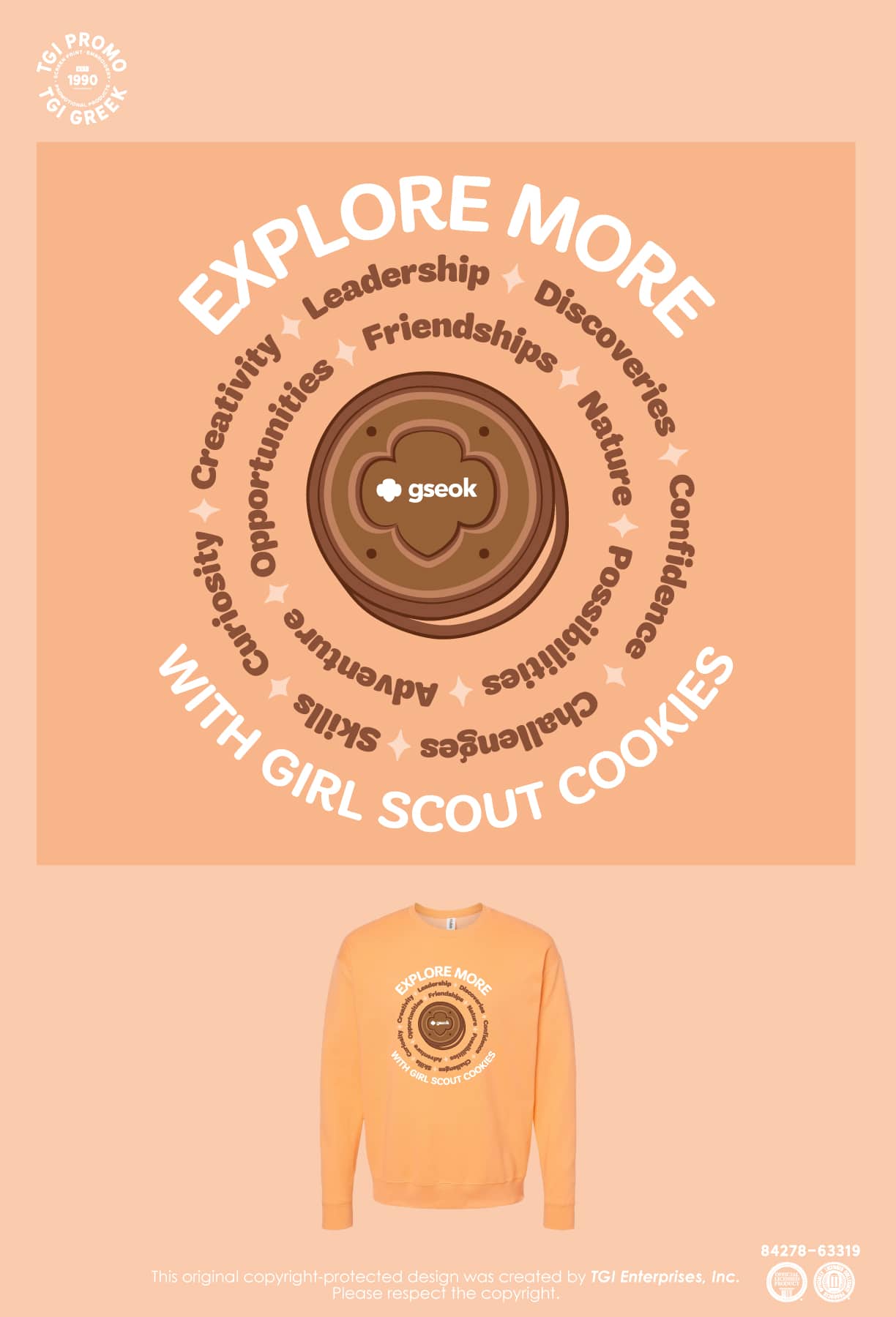 Girl Scouts Of Eastern Oklahoma – Cookie Shirt
