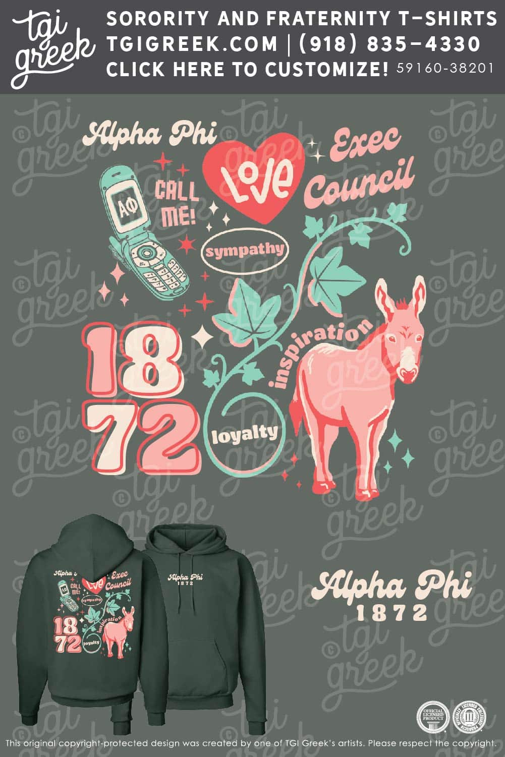 Alpha Phi – CSM Executive Council Gear