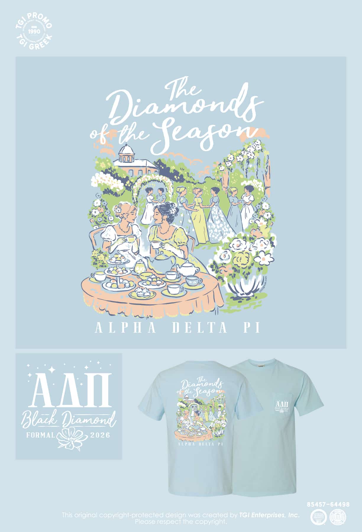 Alpha Delta Pi – LONG Black Diamond Ball