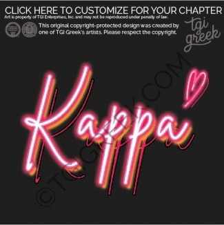 TGI – Kappa Kappa Gamma Neon