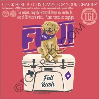 TGI-Phi Gamma Delta yeti Bandana Pup