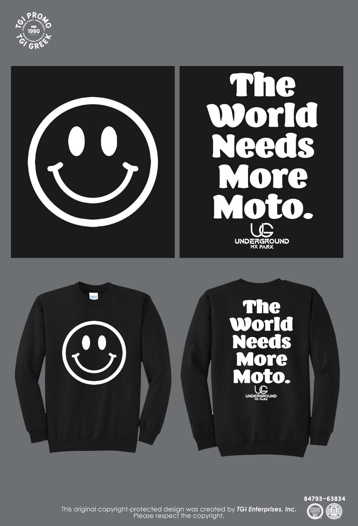 Underground Mx Park – PR Crewneck