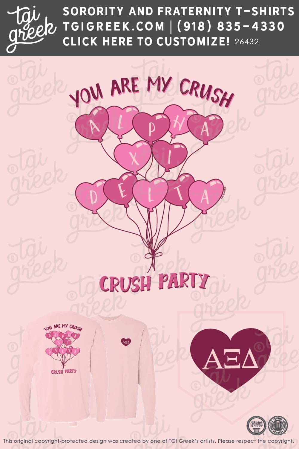 Alpha Xi Delta – Crush Party