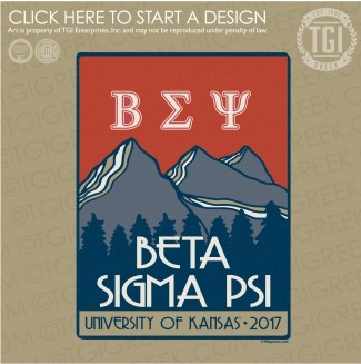 Beta Sigma Psi-KU PR Shirts