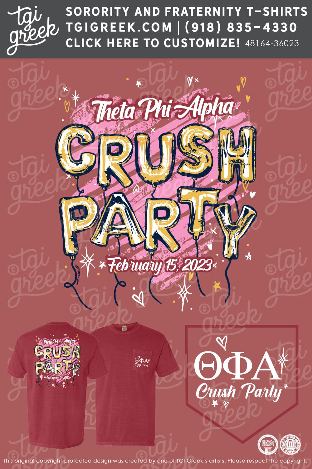 Theta Phi Alpha – TAMK Crush Party