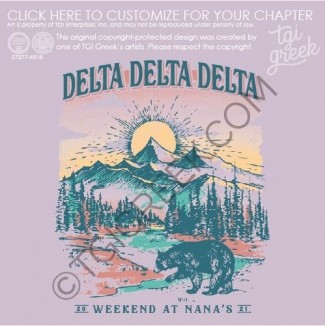 Delta Delta Delta – WOFF weekend Nana