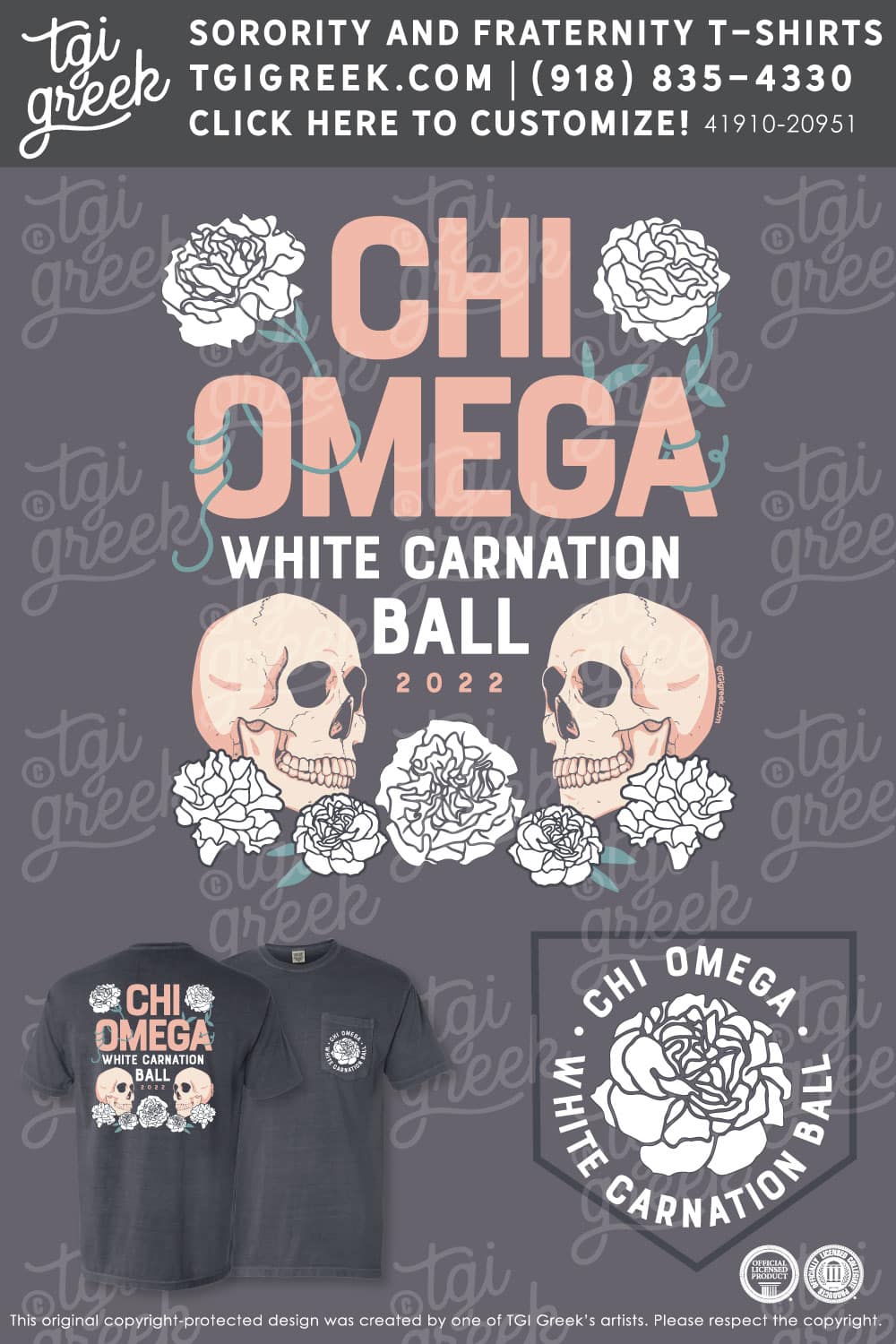 Chi Omega -NCSU White Carnation Ball